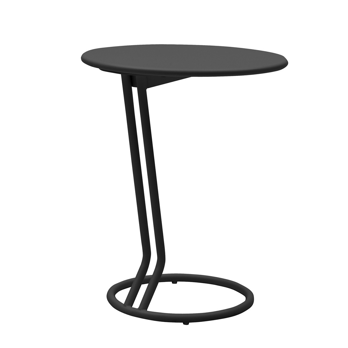 Table d'appoint métal noir BOGGIE SOFTLINE DK