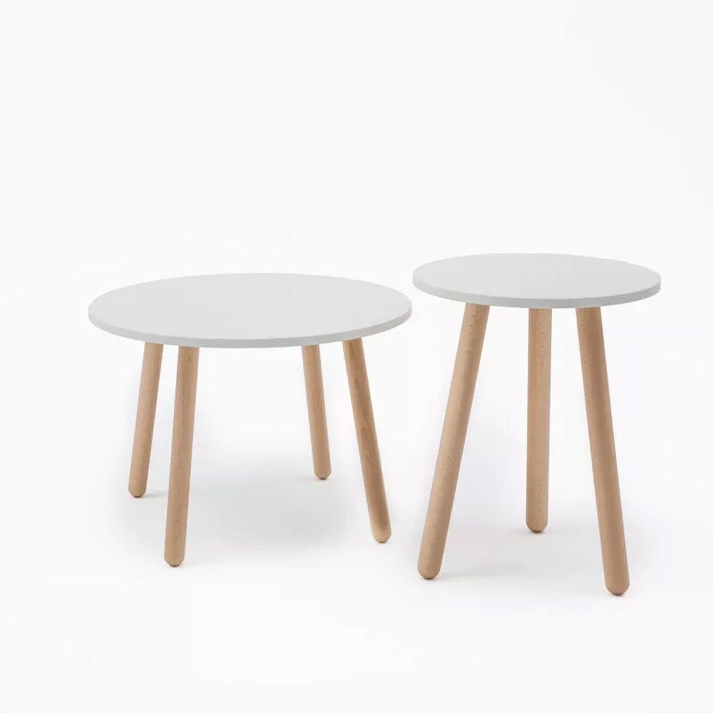 Table basse double hauteur parfaite pour vos espaces d'attentes