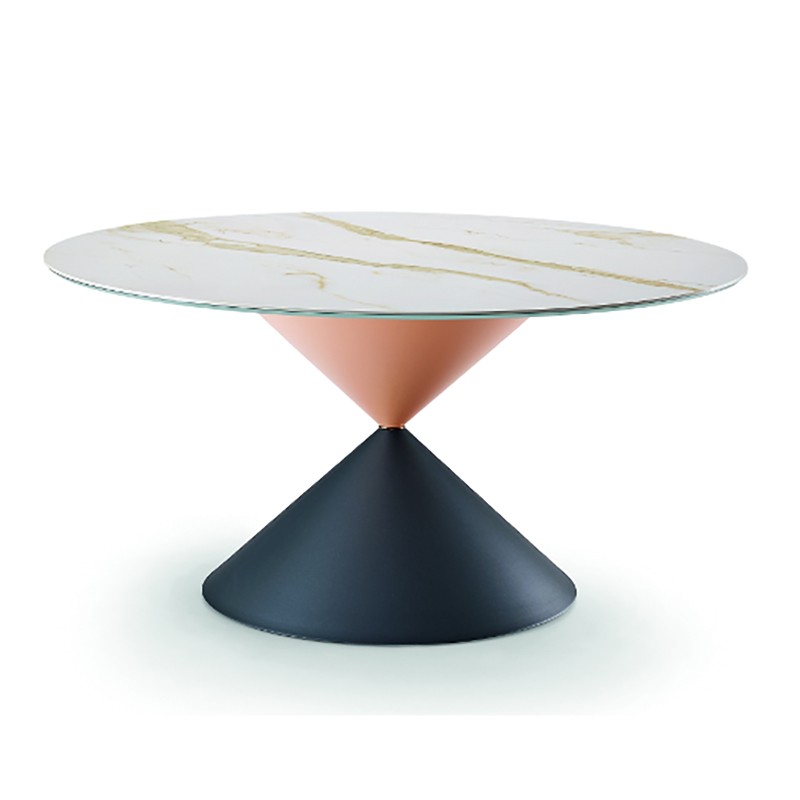 Table de réunion Clessidra en céramique  Midj