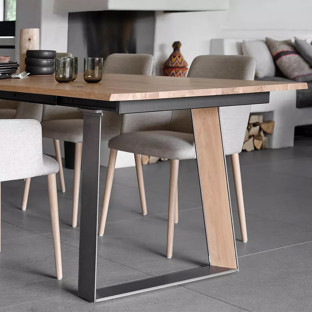 Table Goa Mobitec design bois massif métal