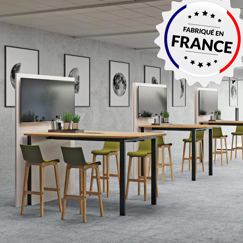 Table multimédia fabriquée en France Buronomic