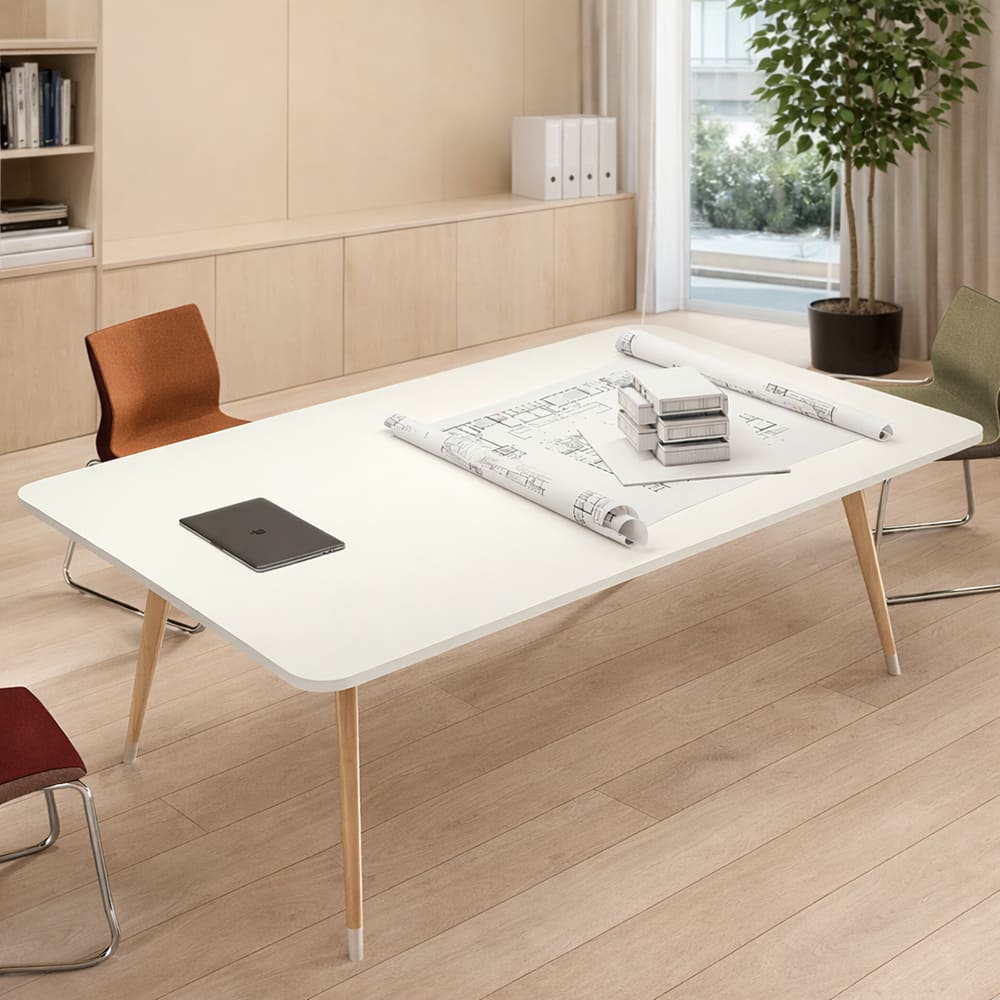 Table de réunion COOPER idéale pour les professionnels