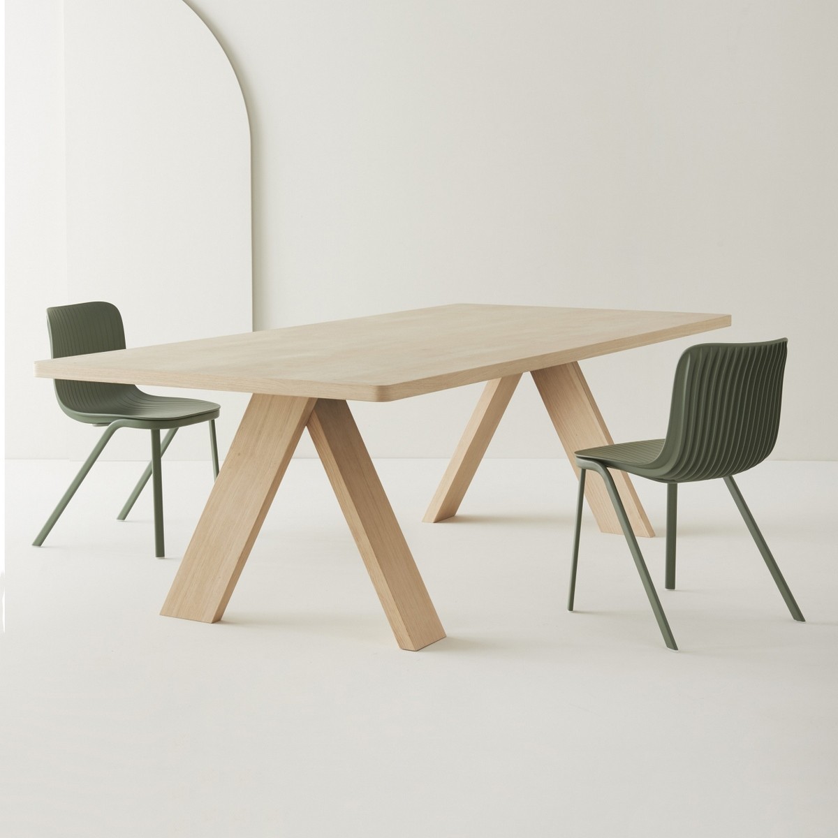 Table de réunion en bois Artful  Segis