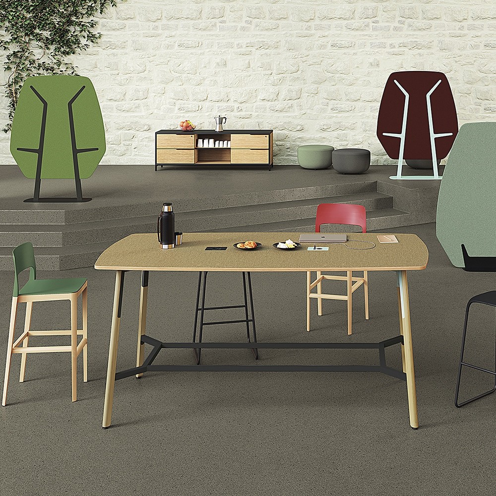 Table de réunion en bois Nouvelle Vague Clen