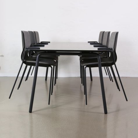 Mobilier de formation, de restauration - Table haute pliante FOURREAL 90 →  Aménagement - Agencement - Mahora Concept