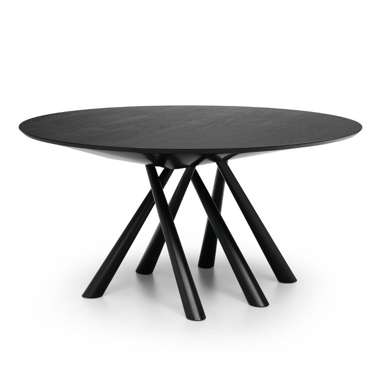 Table de réunion ronde en bois FOREST Midj