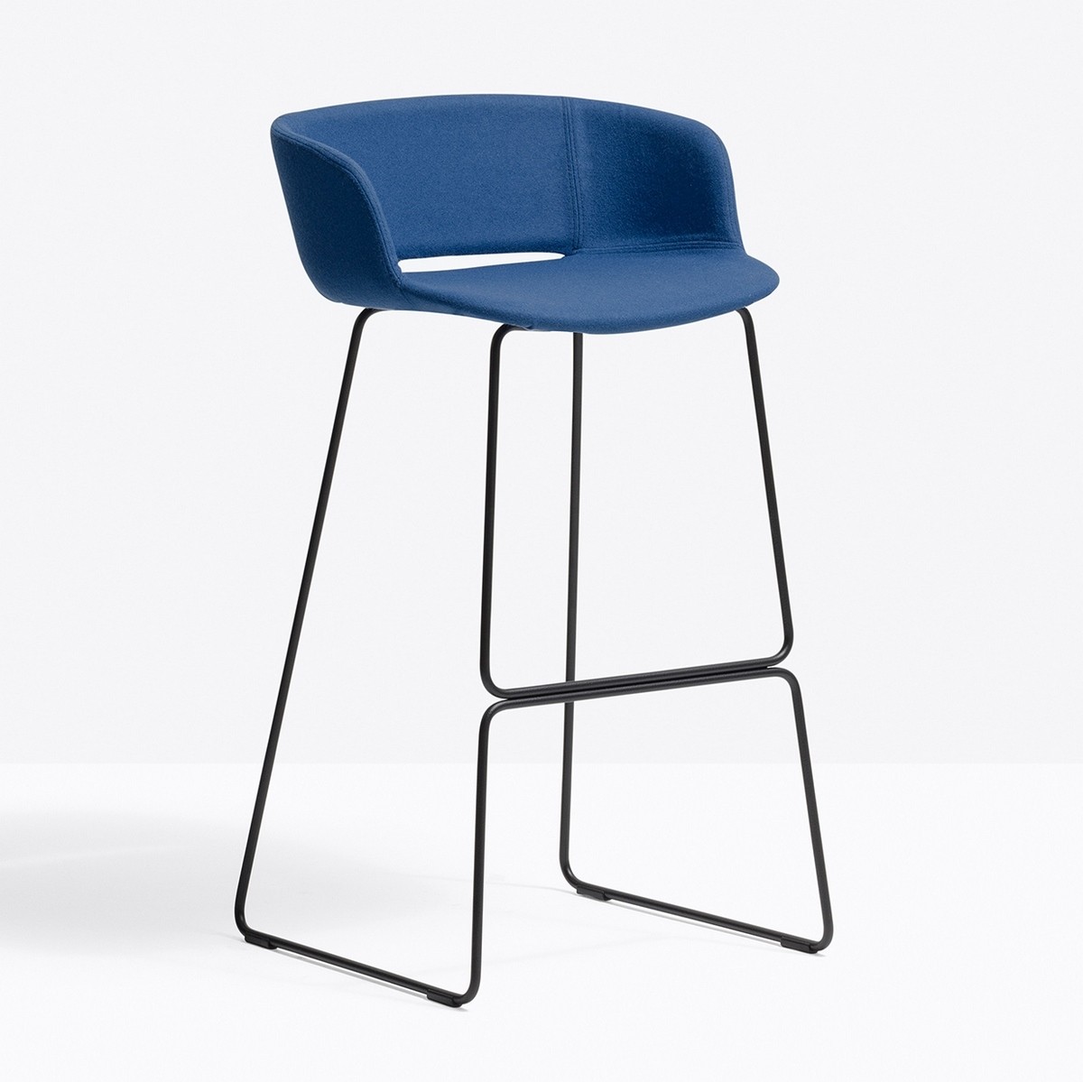 Tabouret de bar design bleu Babila Pedrali