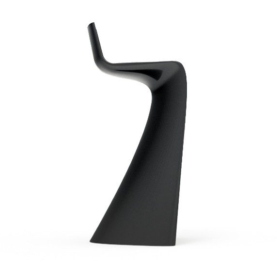 Tabouret de bar design noir Wing