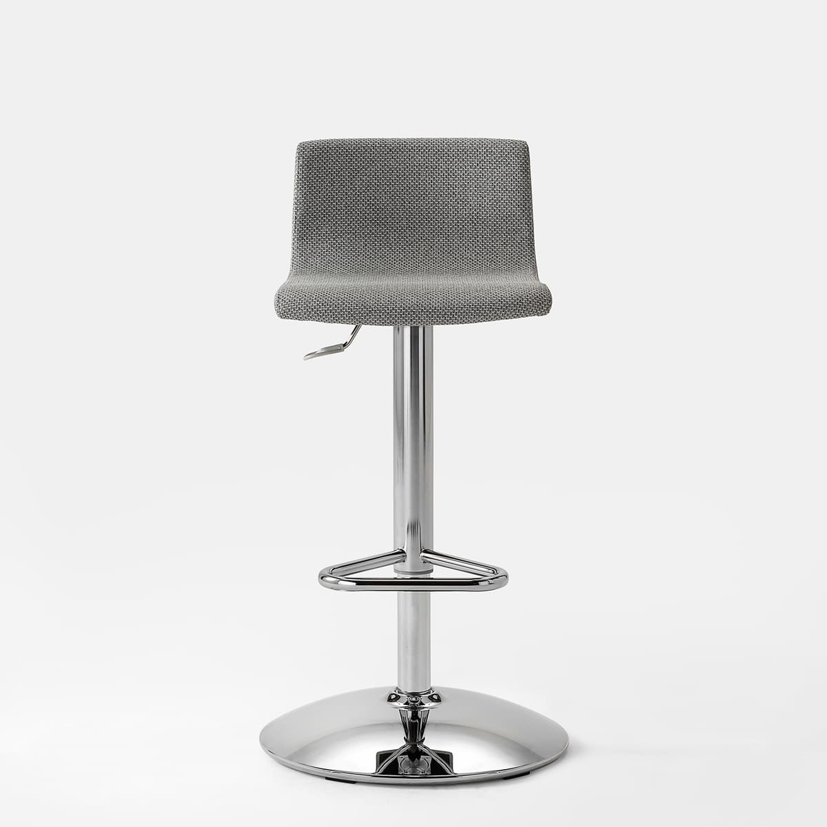 Tabouret de bar design cuir noir Kimbox Kastel