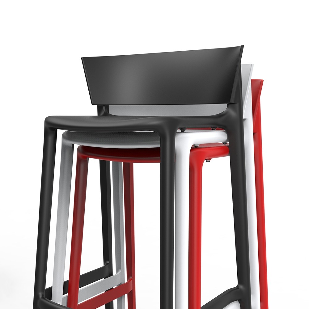 Tabourets de bar outdoor empilables Africa