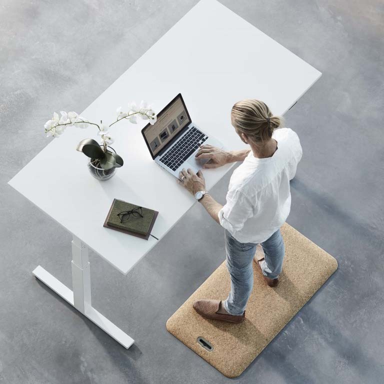 Tapis ergonomique en liège YOGA STANDZON Gotessons