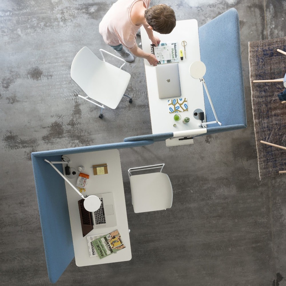 M ZONE WORKING - bureau privatif avec cloison acoustique Wiesner Hager